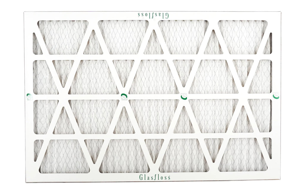 Glasfloss 20x30x1 - MERV 10 -Qty:4 - Furnace Air Filter - Made in USizeA (Actual Sizeize: 19.5 x 29.5x7/8 inch)