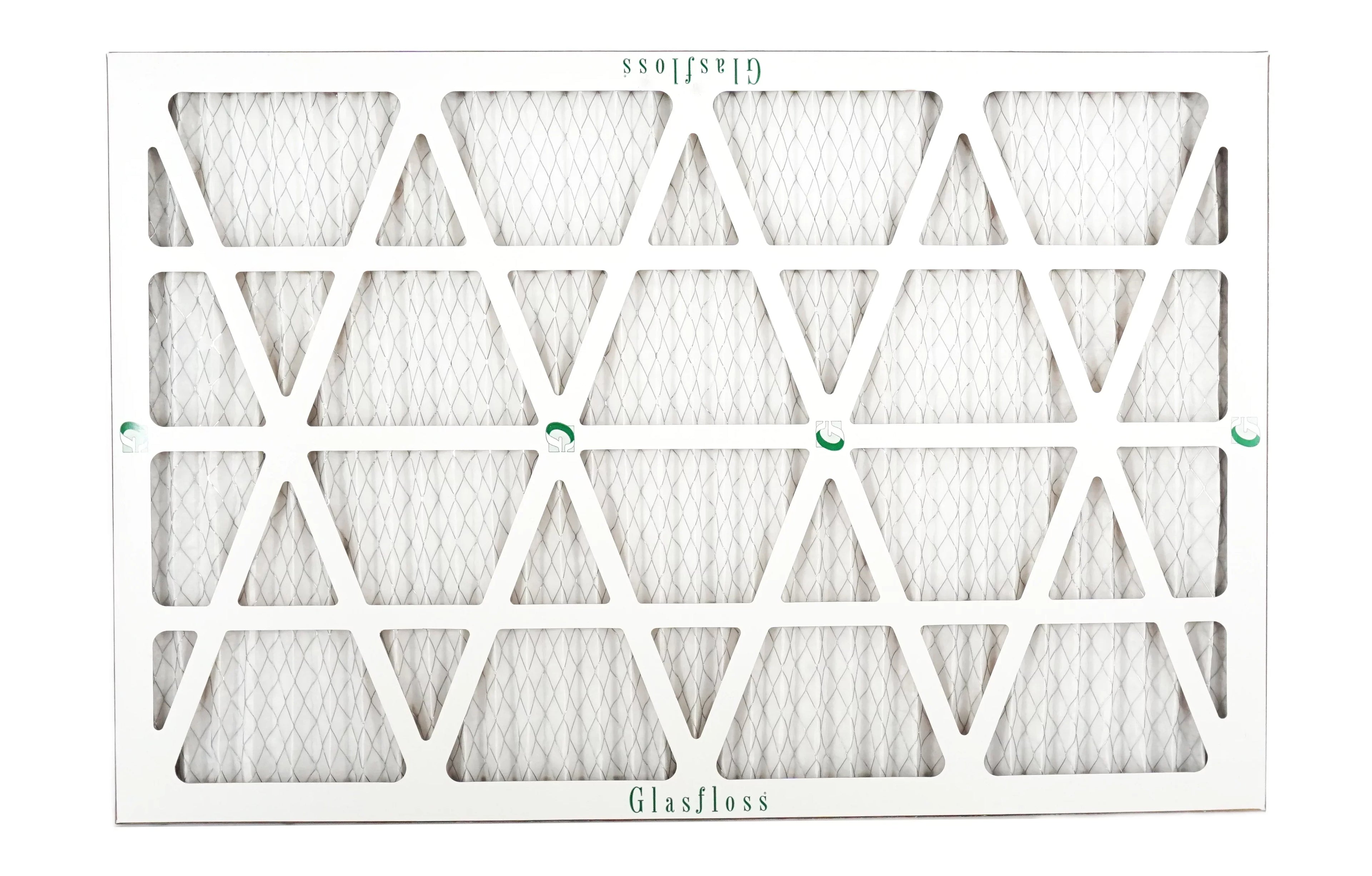 Glasfloss 20x30x1 - MERV 10 -Qty:4 - Furnace Air Filter - Made in USizeA (Actual Sizeize: 19.5 x 29.5x7/8 inch)