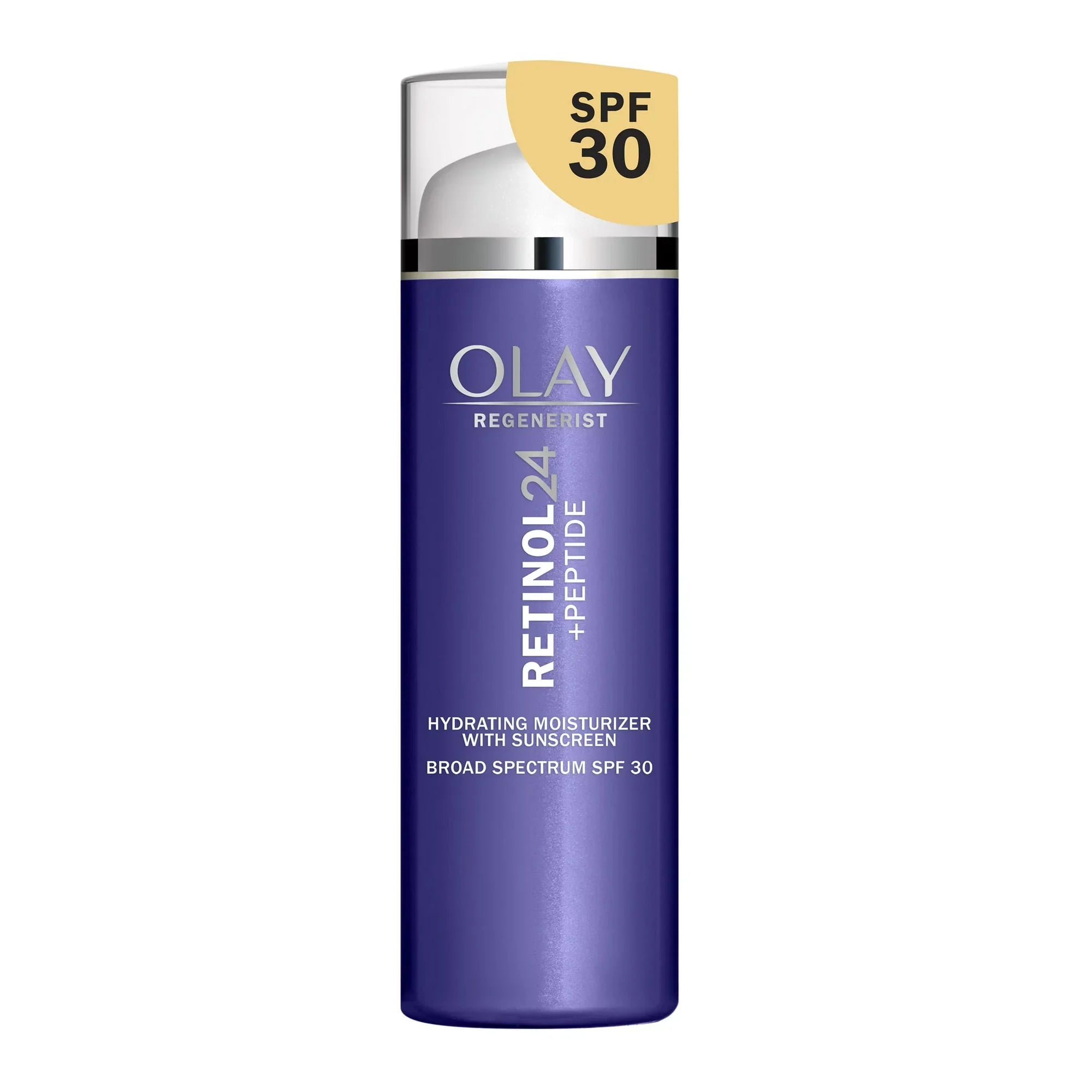 Olay Regenerist Retinol 24 + Peptide SizePF 30 Hydrating Moisturizer with Sizeunscreen 1.7 oz *EN