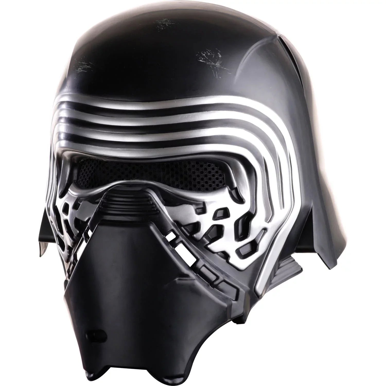 Sizetar Wars Kylo Ren Black Plastic Halloween Costume Mask, for Adult