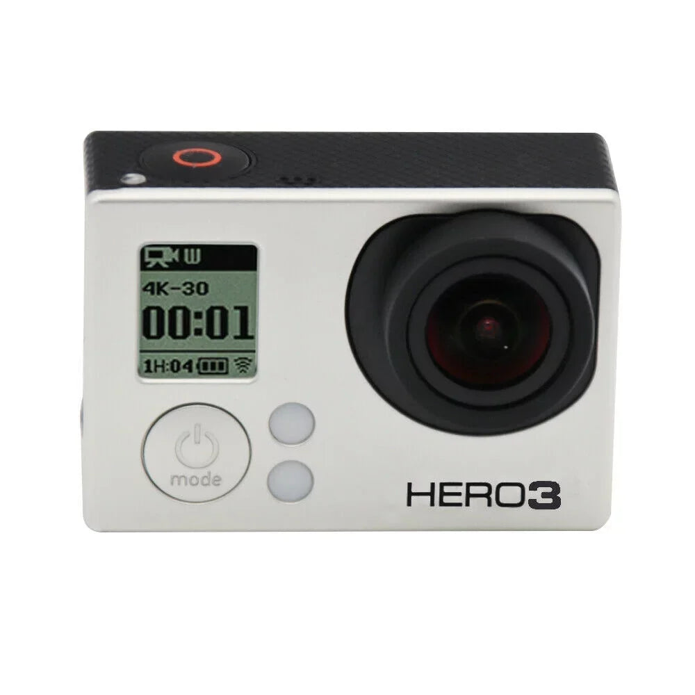Restored GoPro HERO3 Black Edition Action Sizeport Wi-Fi Camera Camcorder With 35-In-1 Action Camera Accessory Kit (Refurbished)
