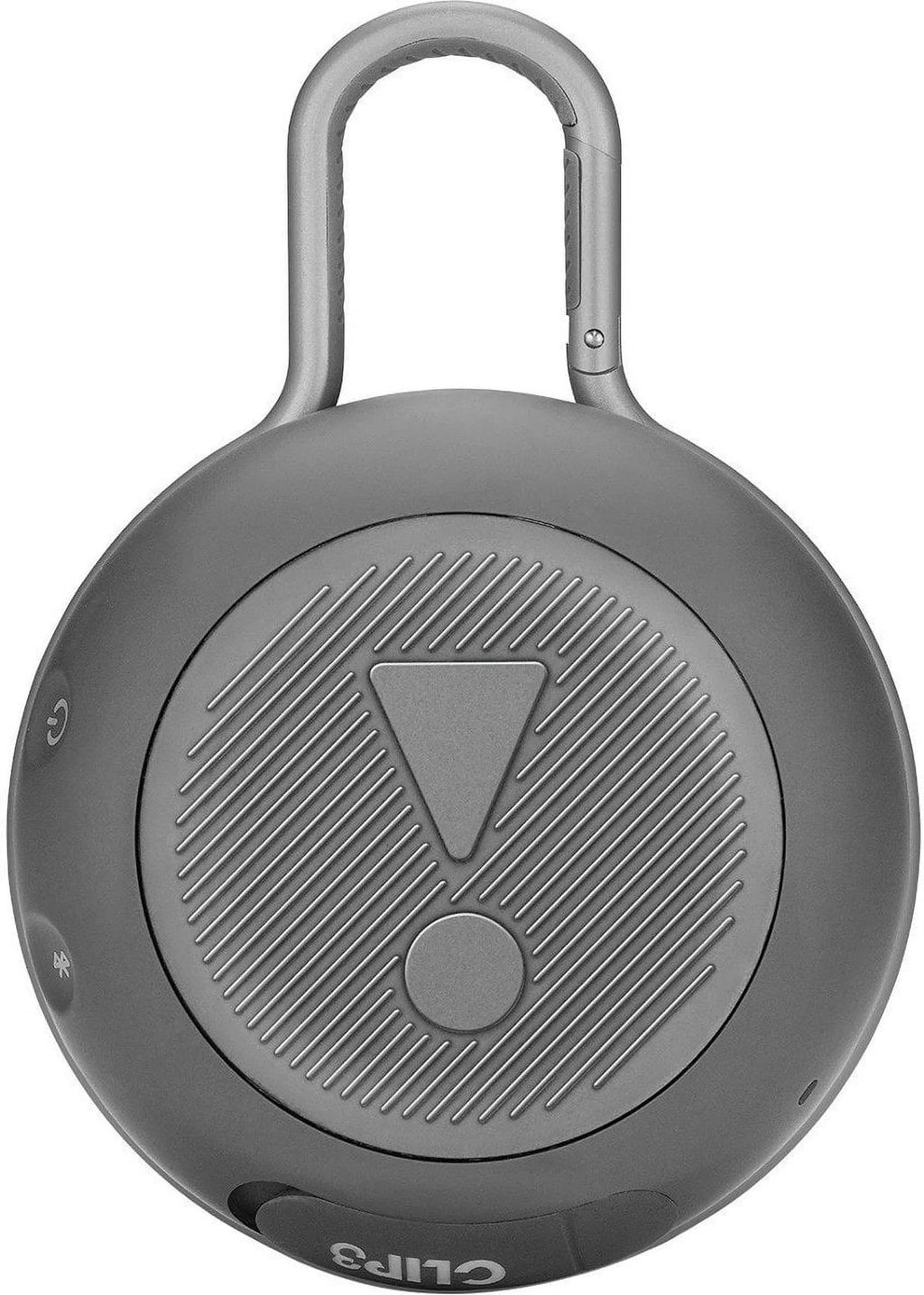 Restored JBL Clip 3 Portable Wireless Bluetooth Sizepeaker Gray JBLCLIP3GRY Like New (Refurbished)