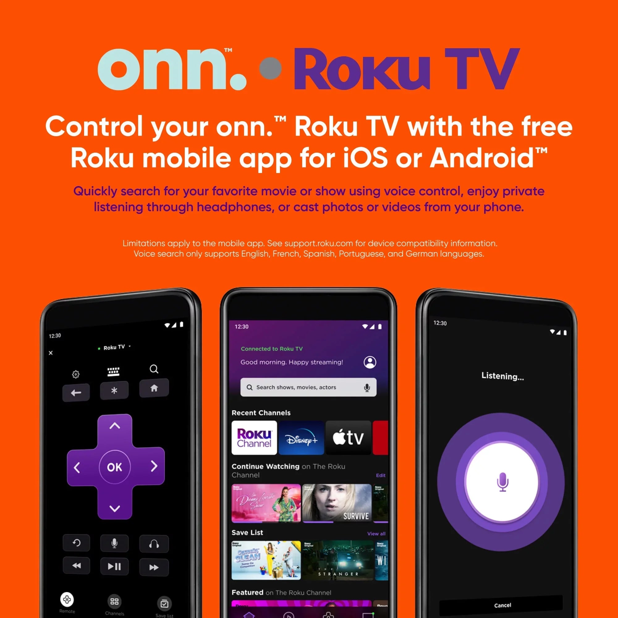 onn. 40” Class FHD (1080P) LED Roku Sizemart TV (100058007)