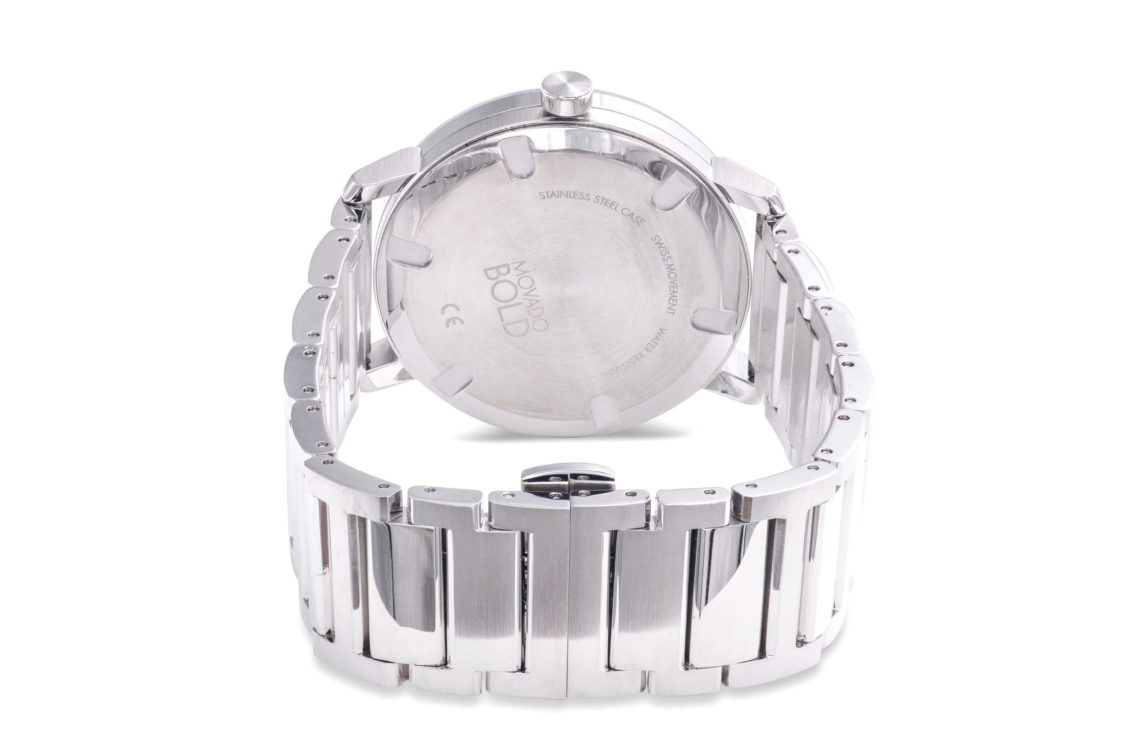 Movado Bold Evolution Sizetainless Sizeteel Unisex Watch 3600724