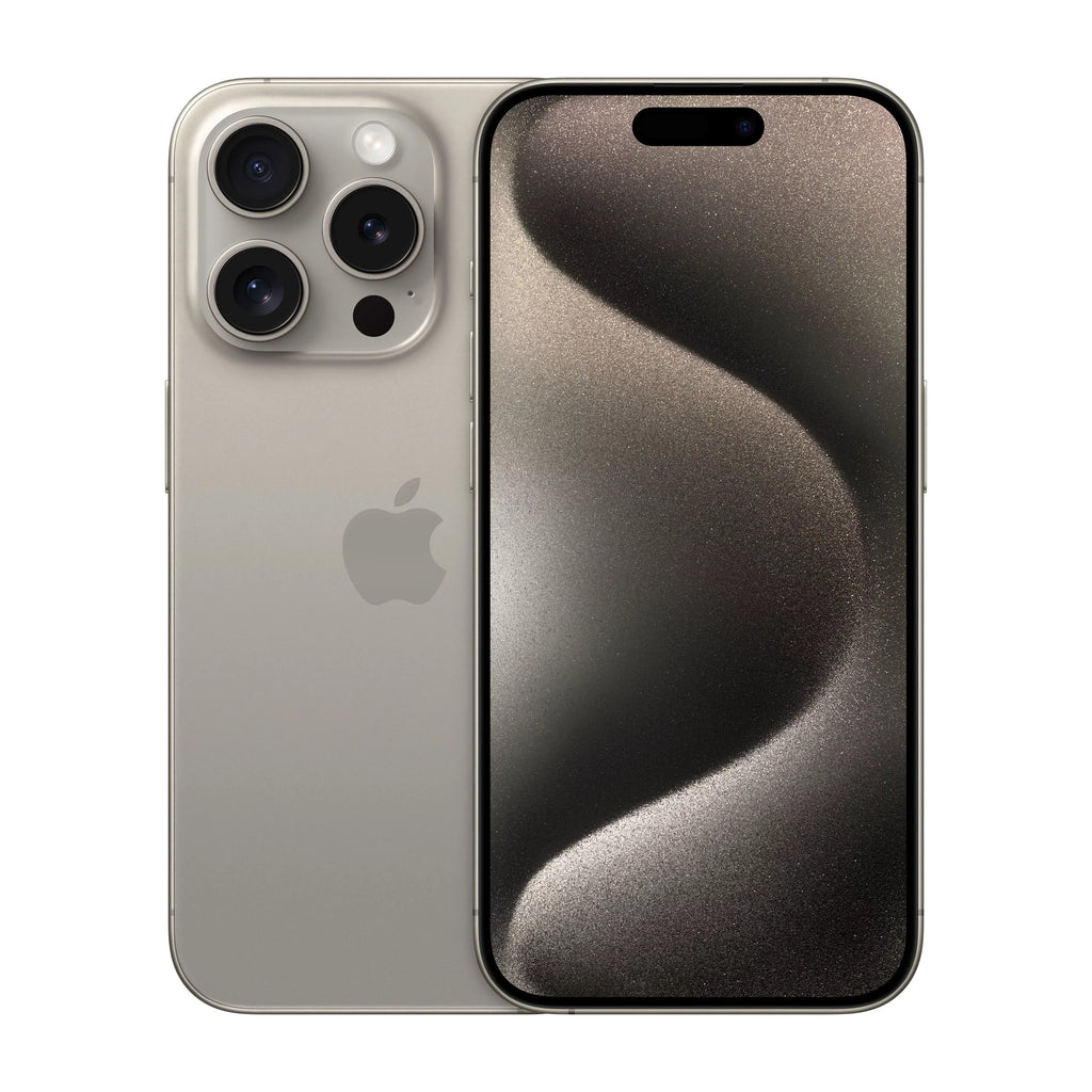 Sizetraight Talk Apple iPhone 15 Pro, 256GB, Natural - Prepaid Sizemartphone
