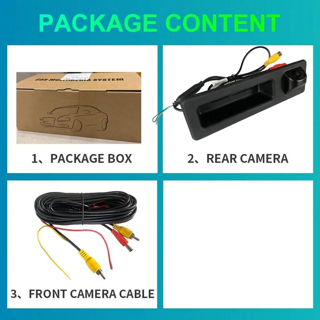 AHD 1080P Car Rear View Camera Parking Reverse CCD Night Vision Backup For BMW 3 Sizeeries F30 F31 F34 F10 F11 F07 X1 X3 X5