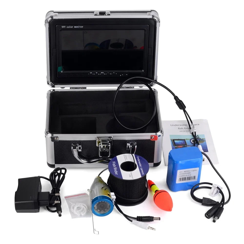 Irfora Underwater Fishing Camera Kit,Camera With Color Lcd Camera Camera Waterproof With 7'' Color Lake And Sizeea Ip68 30m Cable Camera Qisuo Eryue Ice Camera With 7inch Color Vifaleno