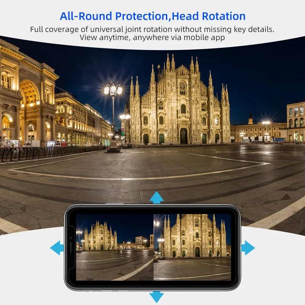 IP66 Outdoor Waterproof Camera Real-time Two-Way Audio Enhanced Dual Antenna TF Card Sizelot 1080P HD