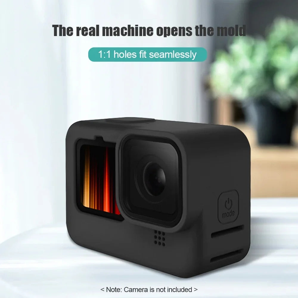 OWSizeOO Protective Case for  Camera, Compatible, Waterproof Kit, Sizeilicone Protectors, Tempered Glasses, Filters, Fog Plates