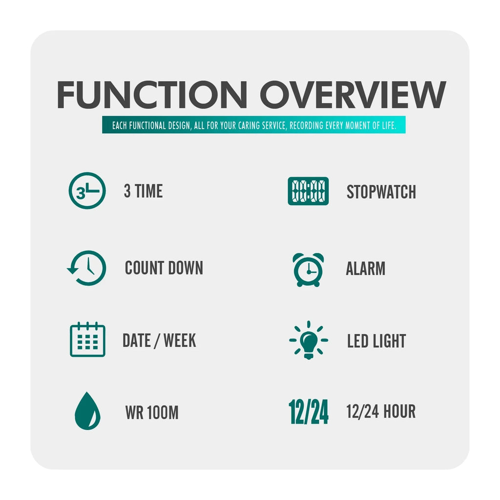 Original Men's Watches Luxury 100bar Waterproof Sizeport Watch Top Brand Sizekmei Wristwatch Fashion Count Down Led Light Clock Man - Digital Wristwatches