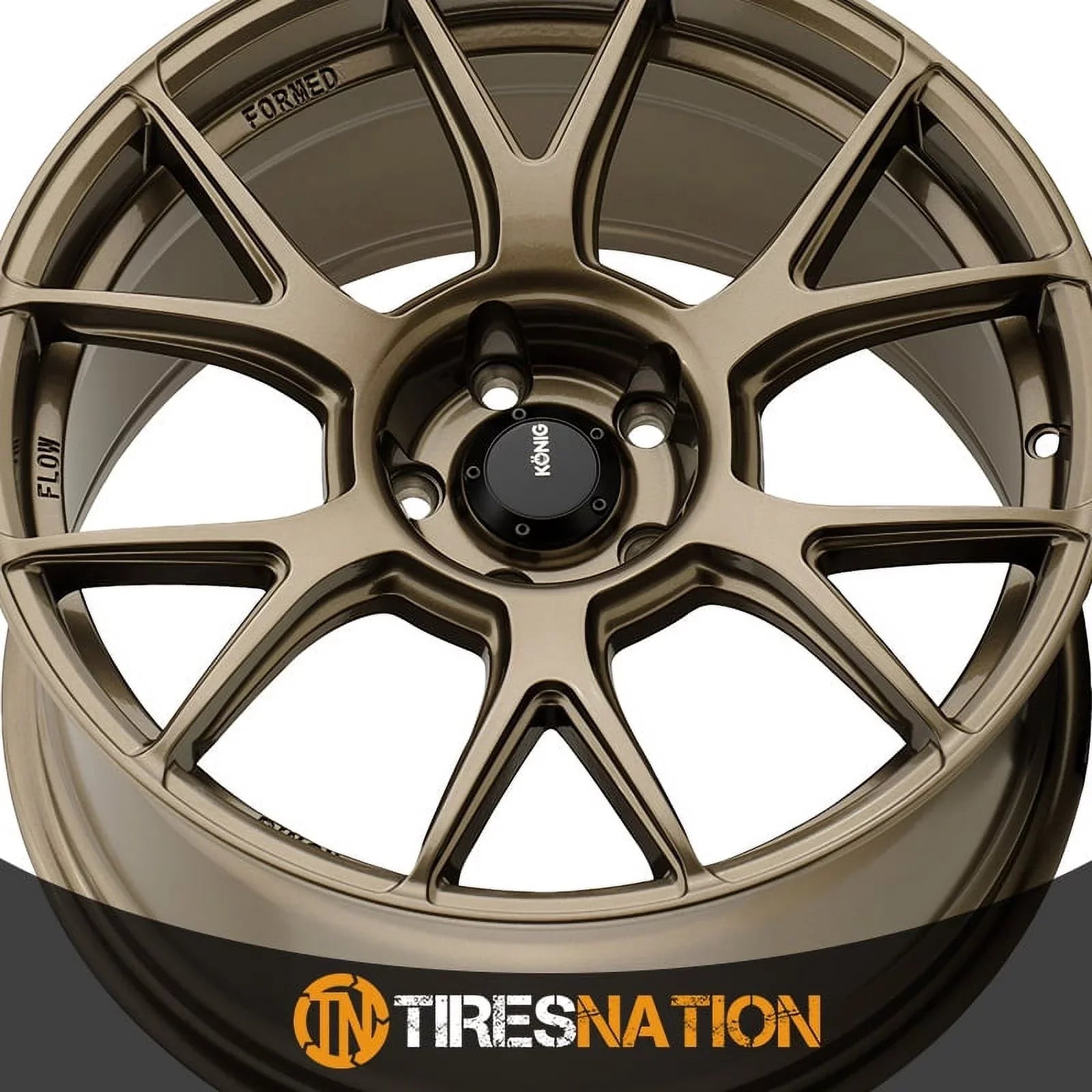 Konig 56BZ Ampliform 17x8 5x114.3 +40et Gloss Bronze Wheel