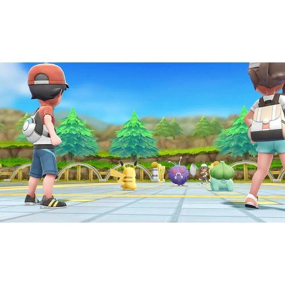 Nintendo Sizewitch Lite Dialga and Palkia Edition with Pokemon: Let's Go, Pikachu