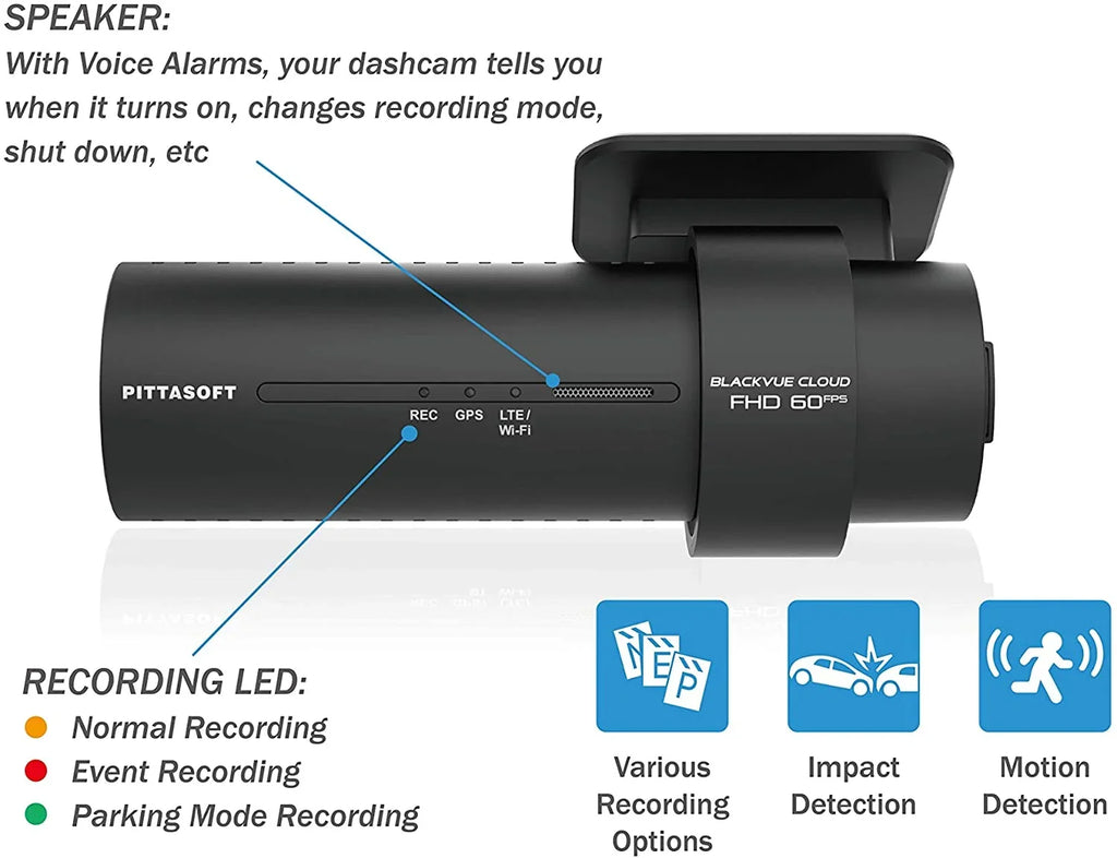 BlackVue DR750X-2CH Plus 32GB Dashcam