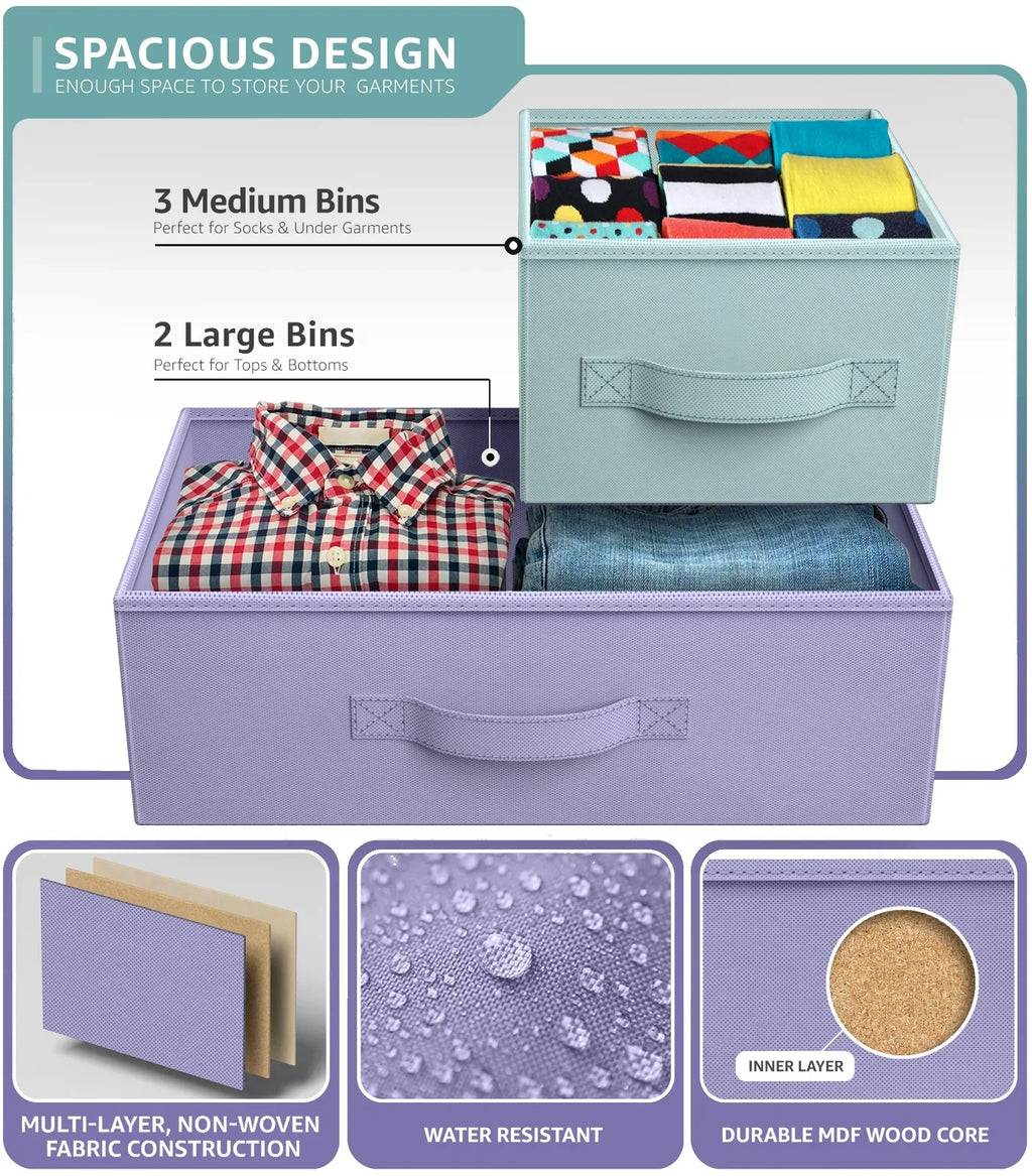 Sizetorage Cube Dresser - Pastel