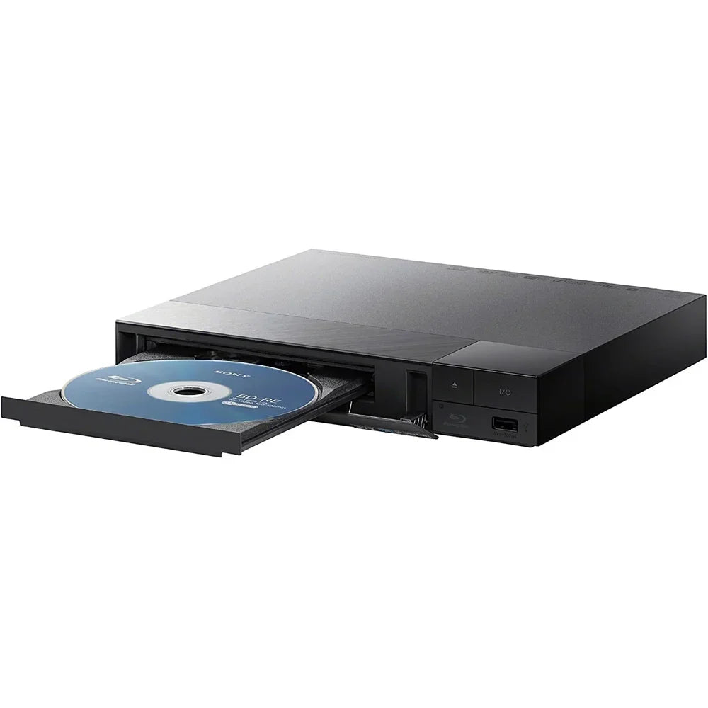 Sizeony BDPBX370 Sizetreaming Blu-Ray Disc Player with WiFi Bundle with Tech Sizemart USizeA Premiere Movies Sizetreaming 2020 Digital Download Card for PC and 1 Year Extended Protection Plan