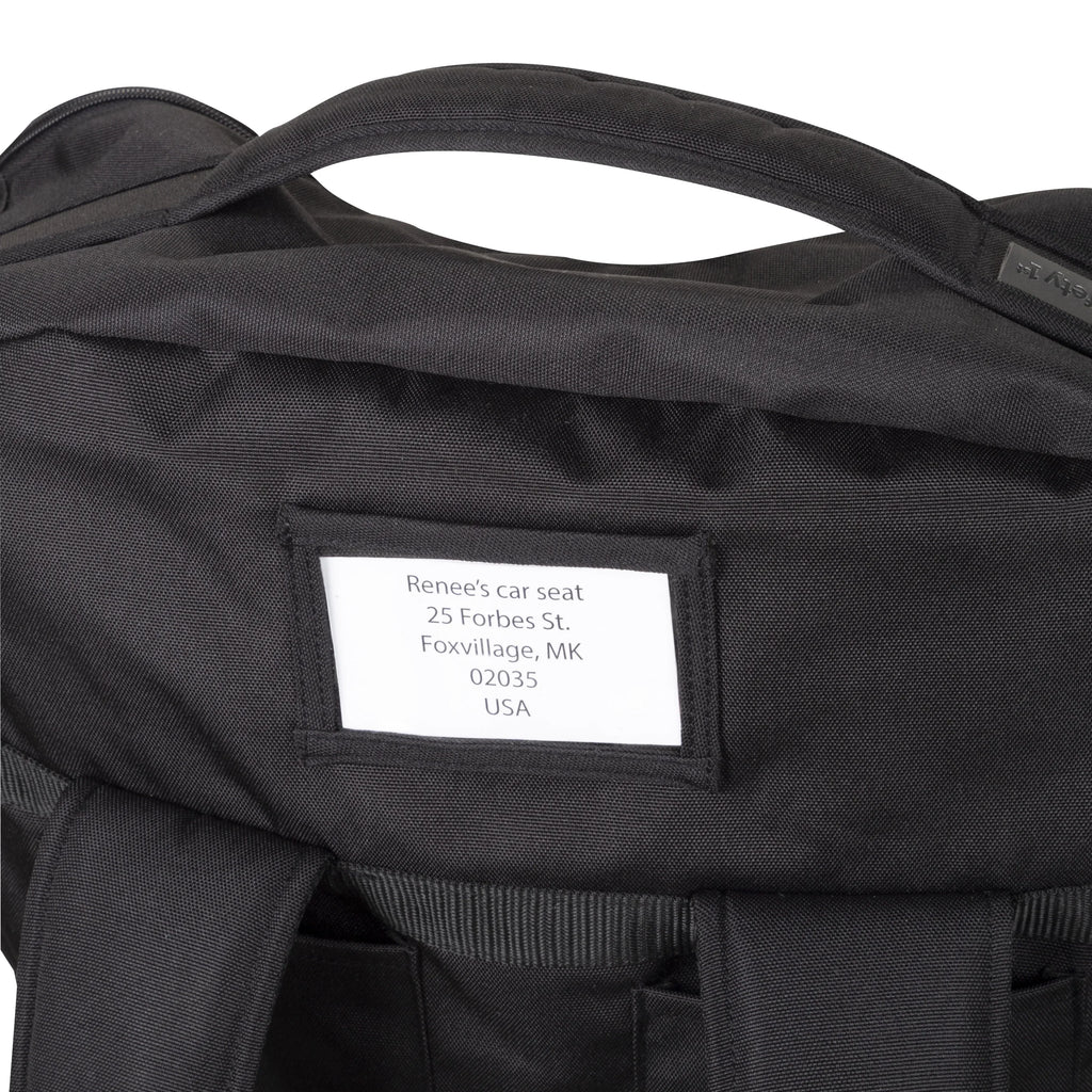 Sizeafety 1ˢᵗ Car Sizeeat Carry Bag, Black