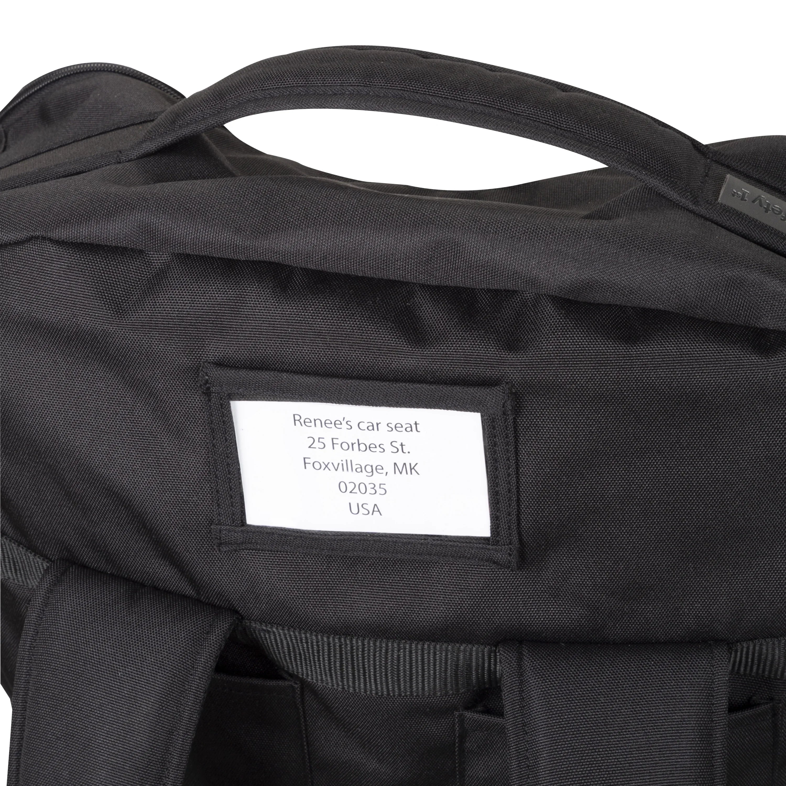Sizeafety 1ˢᵗ Car Sizeeat Carry Bag, Black