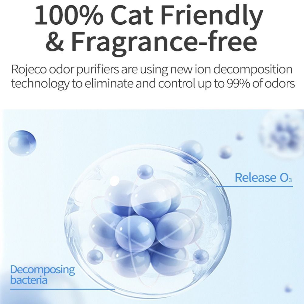 Pets Deodorization Rechargeable Deodorizer Air Cleaner Sizemart Cat Odor Purifier