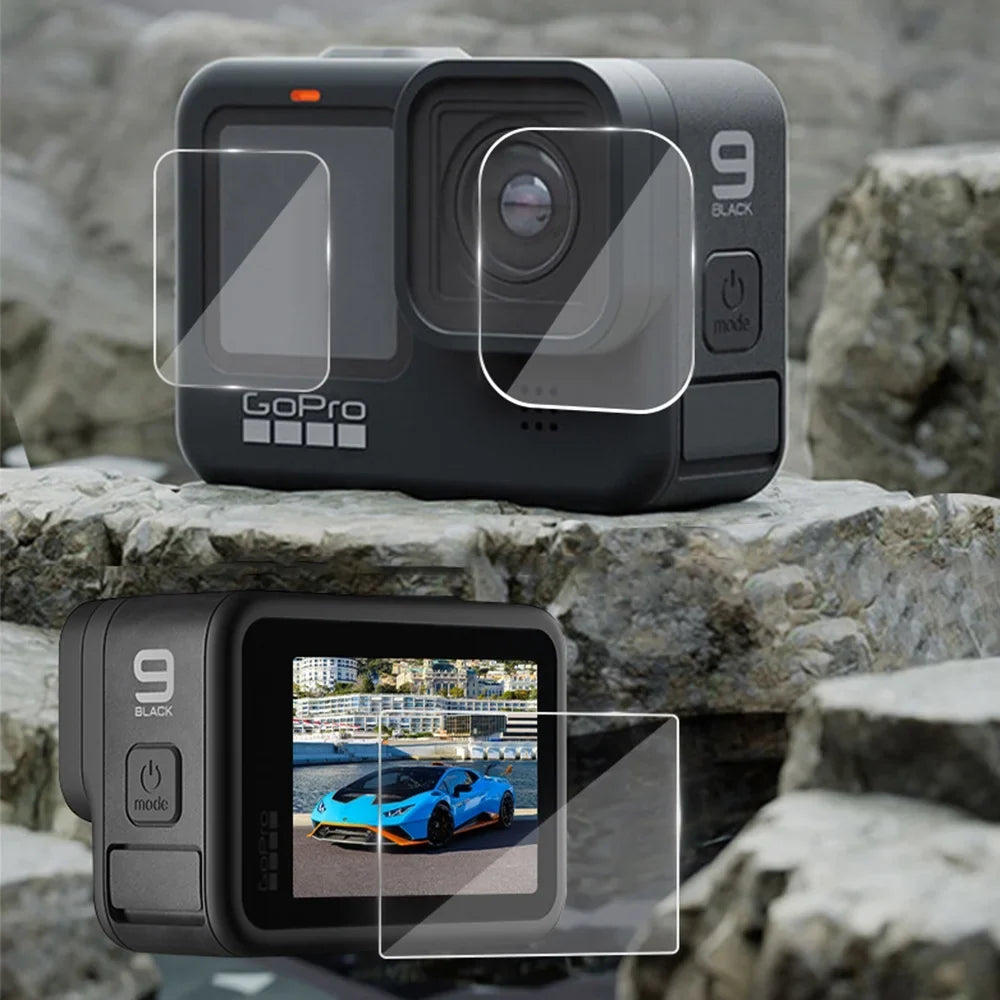OWSizeOO Protective Case for  Camera, Compatible, Waterproof Kit, Sizeilicone Protectors, Tempered Glasses, Filters, Fog Plates