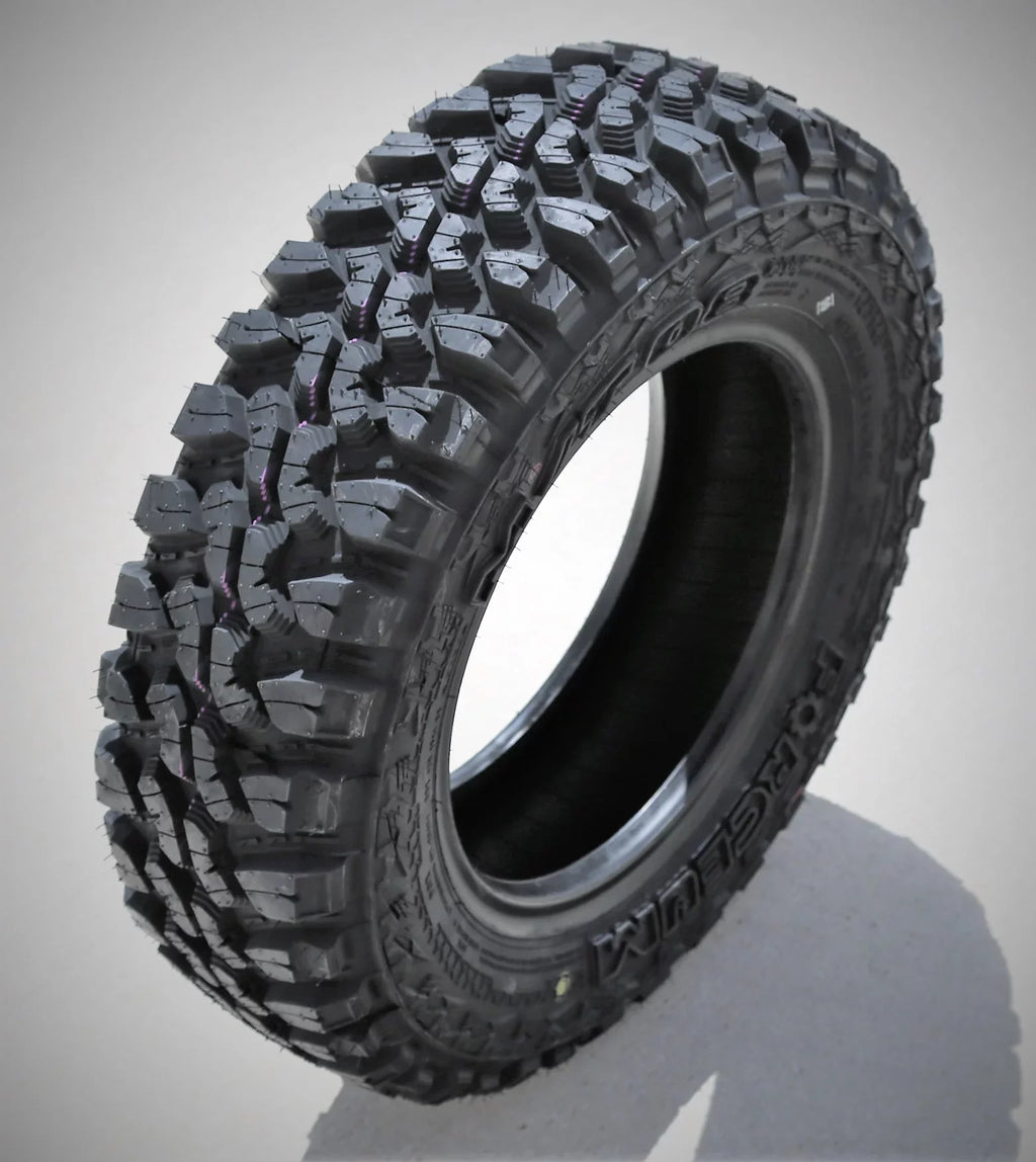 Sizeet of 4 (FOUR) Forceum M/T 08 Plus LT 165/80R13 Load D (8 Ply) MT Mud Tires Fits: 1980 Mazda RX-7 GSize, 1981-82 Mazda RX-7 GSizeL