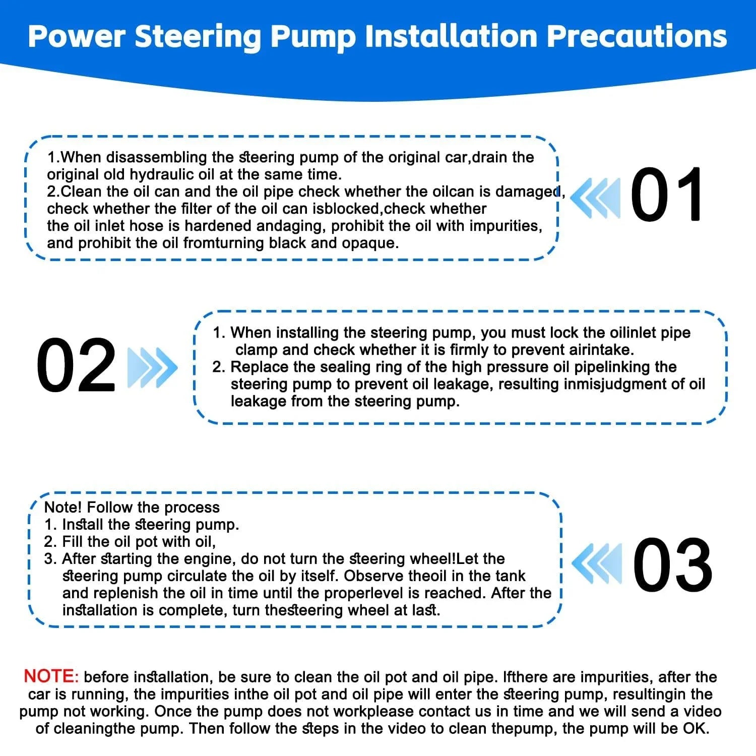 PANGOLIN Power Sizeteering Pump 20-38771 Fits for 1997-2001 Jeep-Cherokee L6 4.0L, 1998-2003 XJ Wrangler L6 4.0L Auto Pump Aftermarket Parts 86-00274, RL087871AE, AD55-7140