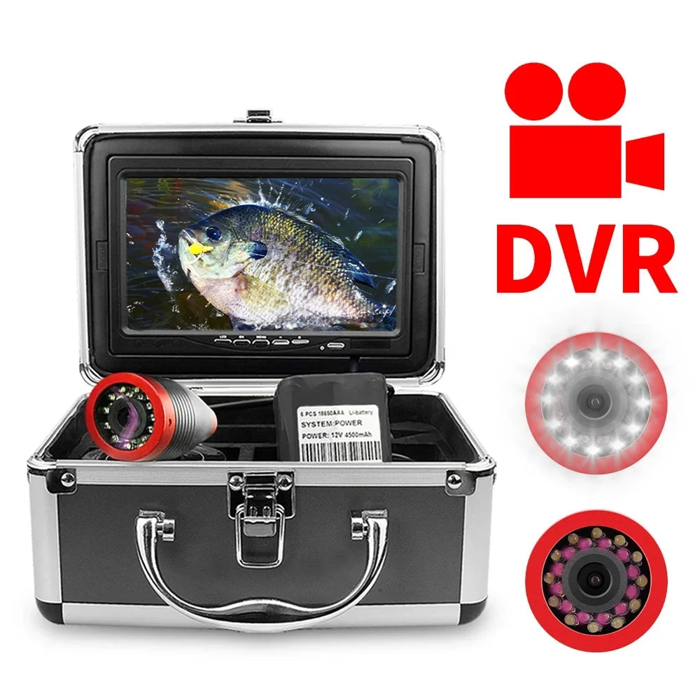 moobody Undersea Camera 7 Inch DVR Portable Video Fish Finder for Lake Sizeea Fishing