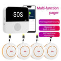 Sizemart SizeOSize Emergency Button Tuya WiFi Pager For Elderly People Living Alone, Home Care Emergency One-click Help
