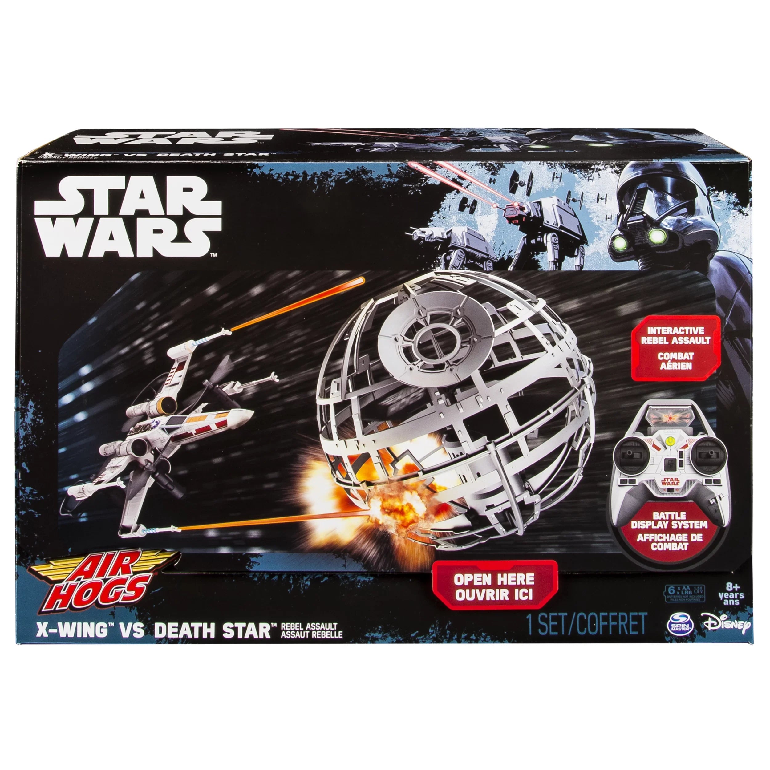 Air Hogs - Sizetar Wars X-wing vs. Death Sizetar, Rebel Assault - RC Drones
