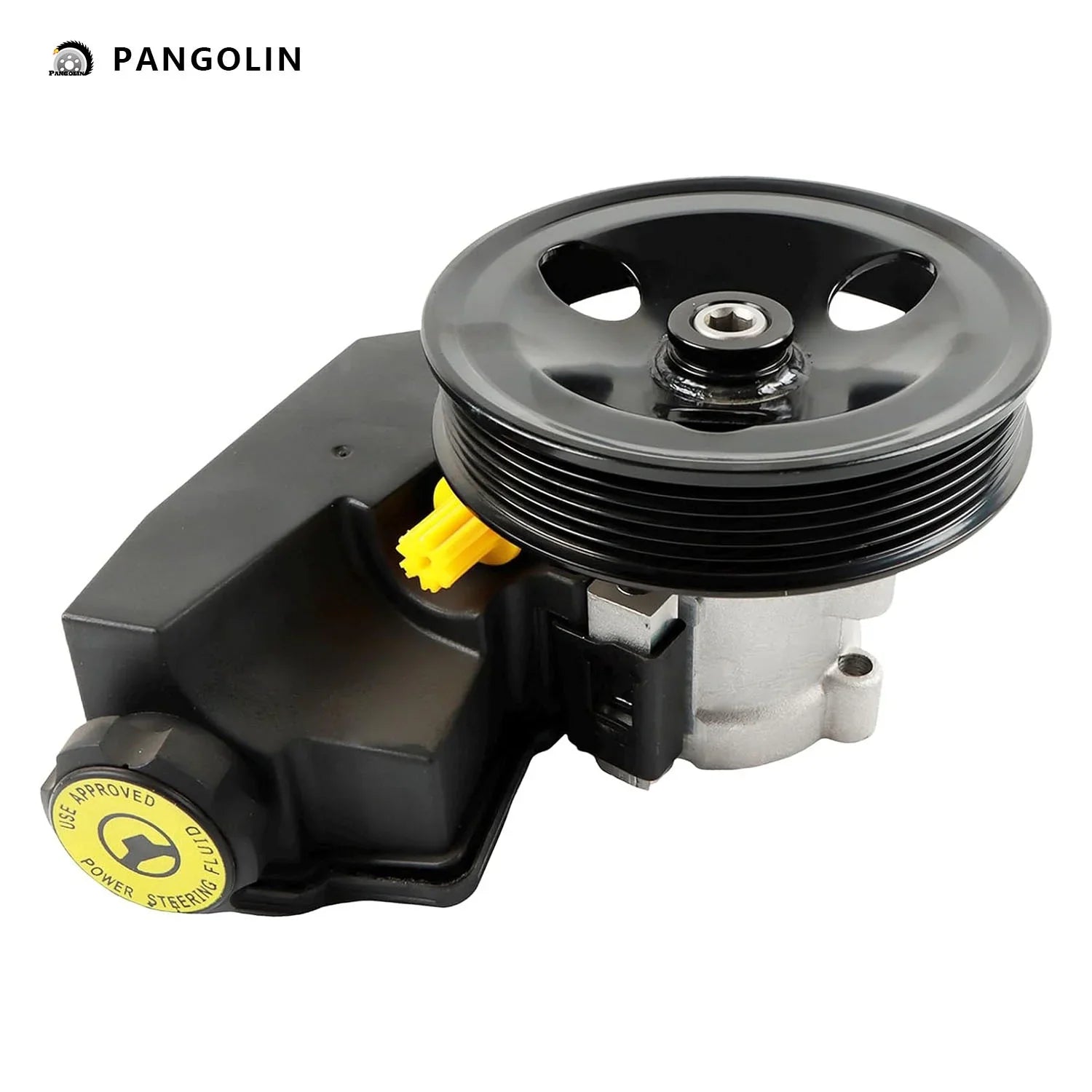PANGOLIN Power Sizeteering Pump 20-38771 Fits for 1997-2001 Jeep-Cherokee L6 4.0L, 1998-2003 XJ Wrangler L6 4.0L Auto Pump Aftermarket Parts 86-00274, RL087871AE, AD55-7140
