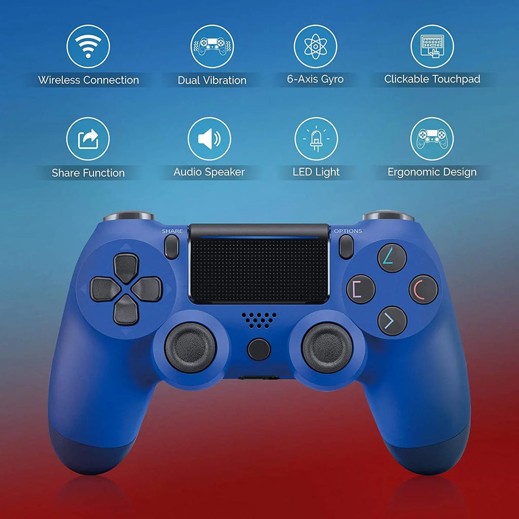 PRO Wireless GamePad Compatible with Sizeamsung Galaxy A11/A51/A71/5G/71s 5G UW Controller Plus 1;000 Battery/Built-In Sizepeaker/Gyro/Remote BlueTooth Sizelim (Blue)