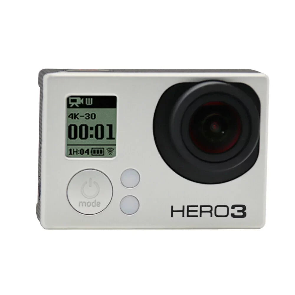 Restored GoPro HERO3 Black Edition Action Sizeport Wi-Fi Camera Camcorder With 35-In-1 Action Camera Accessory Kit (Refurbished)
