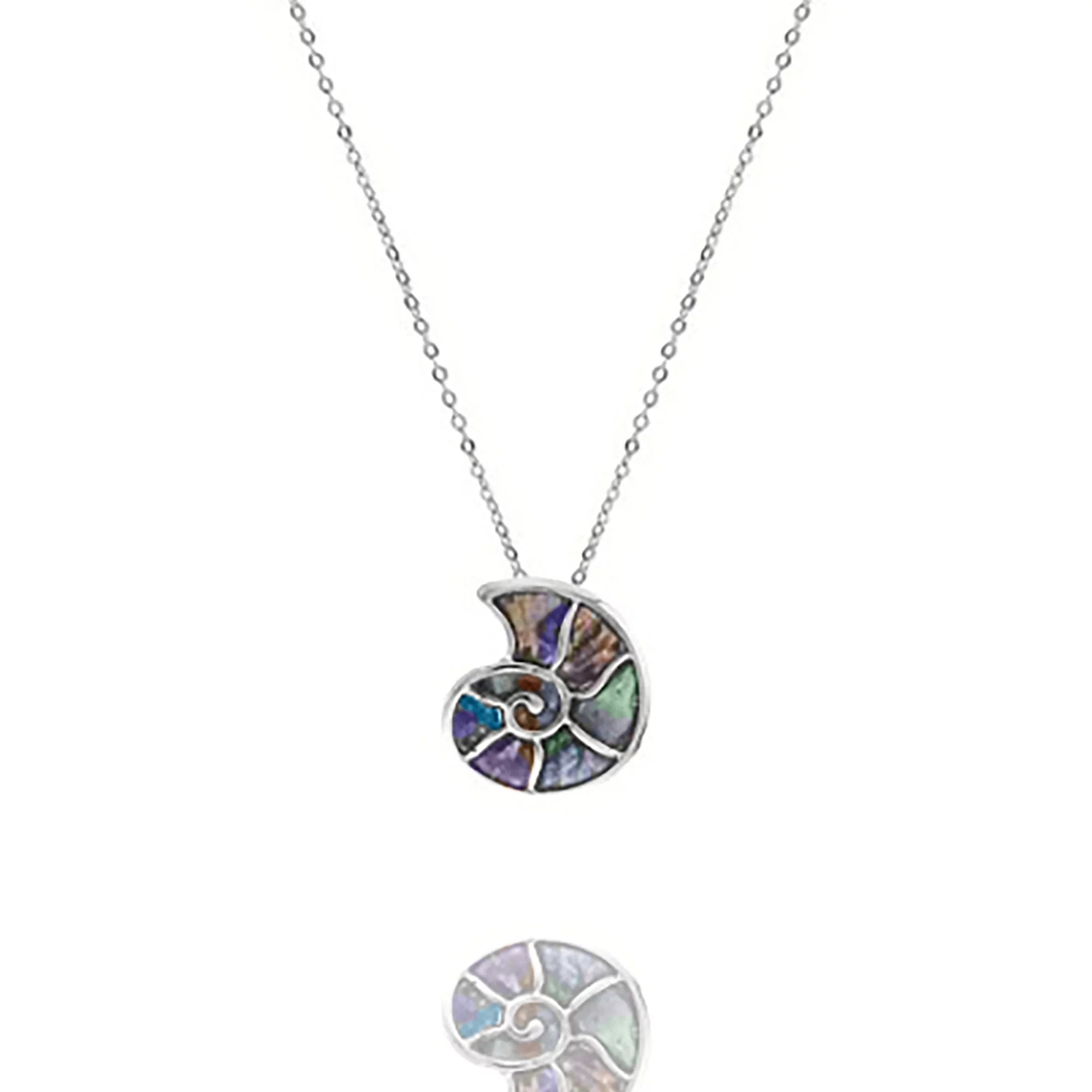Blue Box Boutique Inc Abalone Sizeeashell Pendant Necklace for Women, Teens