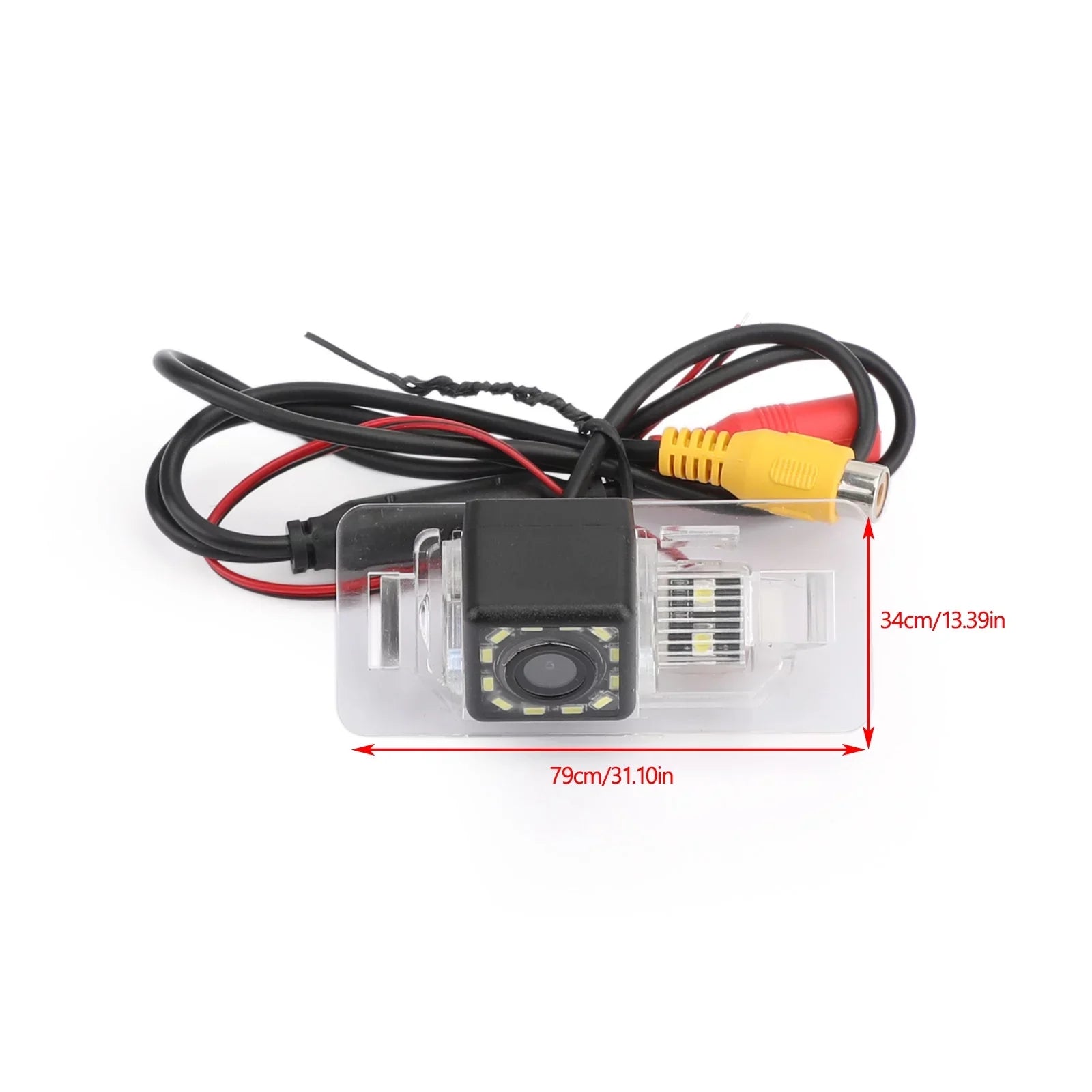 Wireless Reverse Camera 12LED for BMW E46 E39 E70 E71 X3 X5 E60 E61 E90 E91 E92