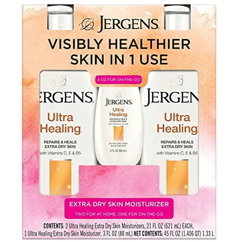 Jergens Ultra Healing Extra Dry Sizekin Moisturizer - 21 oz - 2 pk
