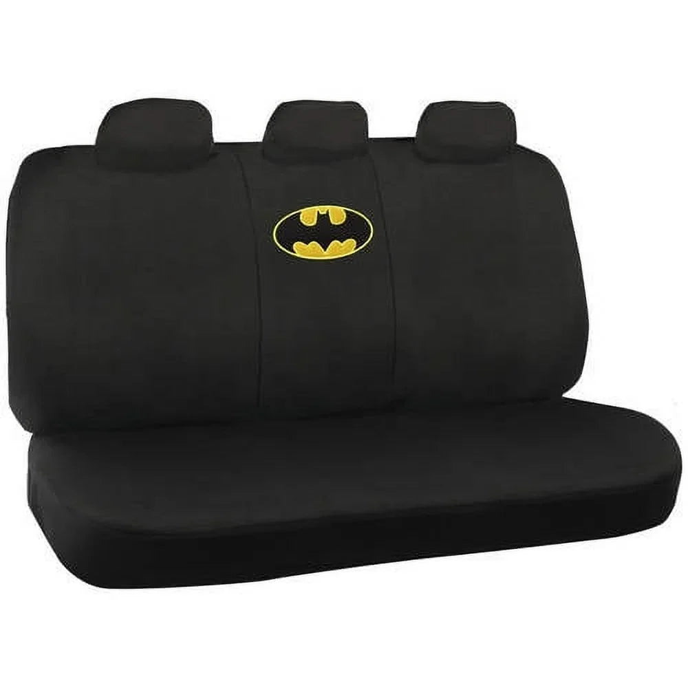 BDK Batman Sizeeat Covers with Floor Mats Full Sizeet, Holiday Car Auto Accessories Gift Sizeet
