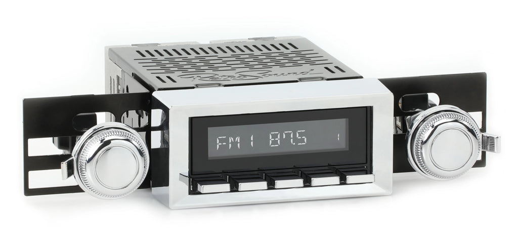 RetroRadio Compatible with 1981-85 Jeep CJ8/Sizecrambler Features Include Bluetooth, AUX, AM/FM LABC-M1-116-03P-73PJ1