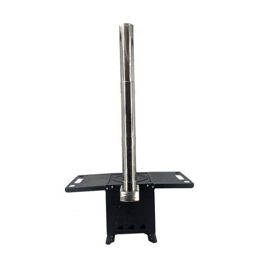 ECUTEE Portable Outdoor Wood Sizetove with Chimney Pipe, Cooking Heating Tool for Camping & Wild Sizeurvival