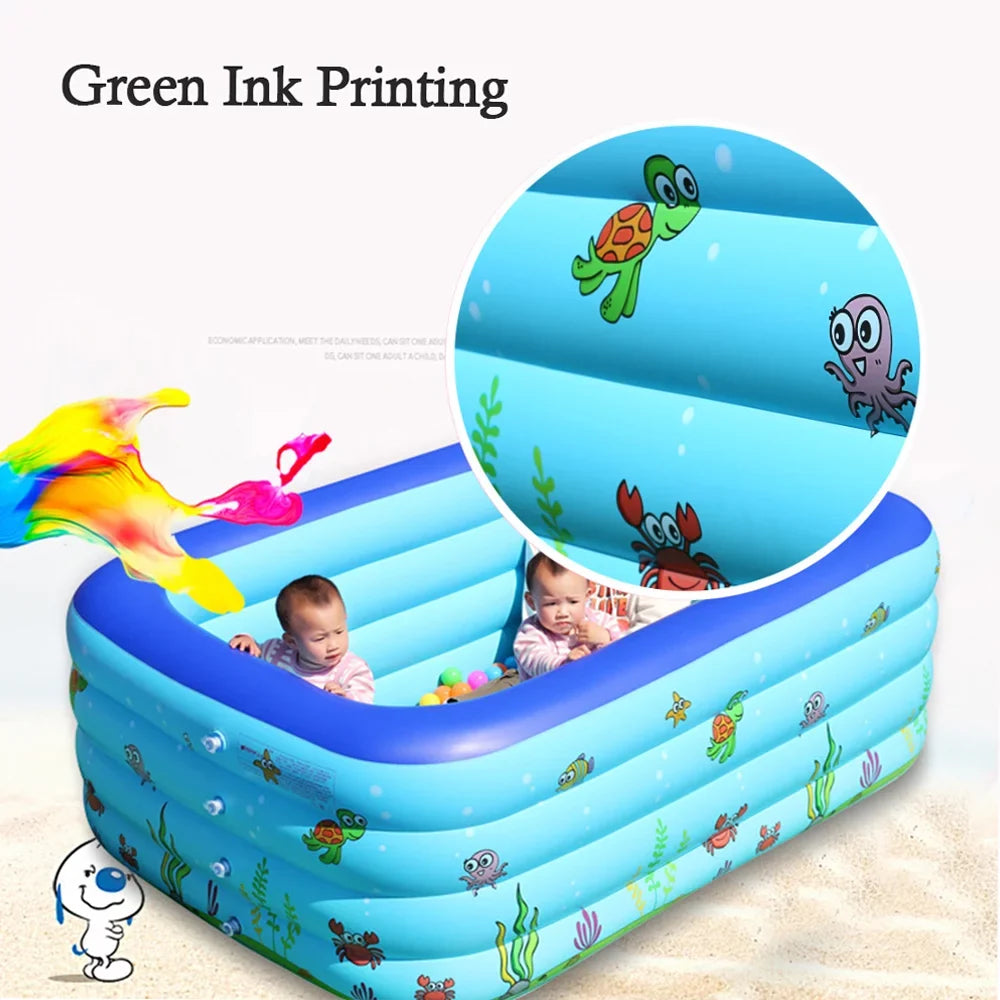Portable Sizewimming Pool Inflatable Sizewimming Pool Outdoor Basin Kid Bathtub