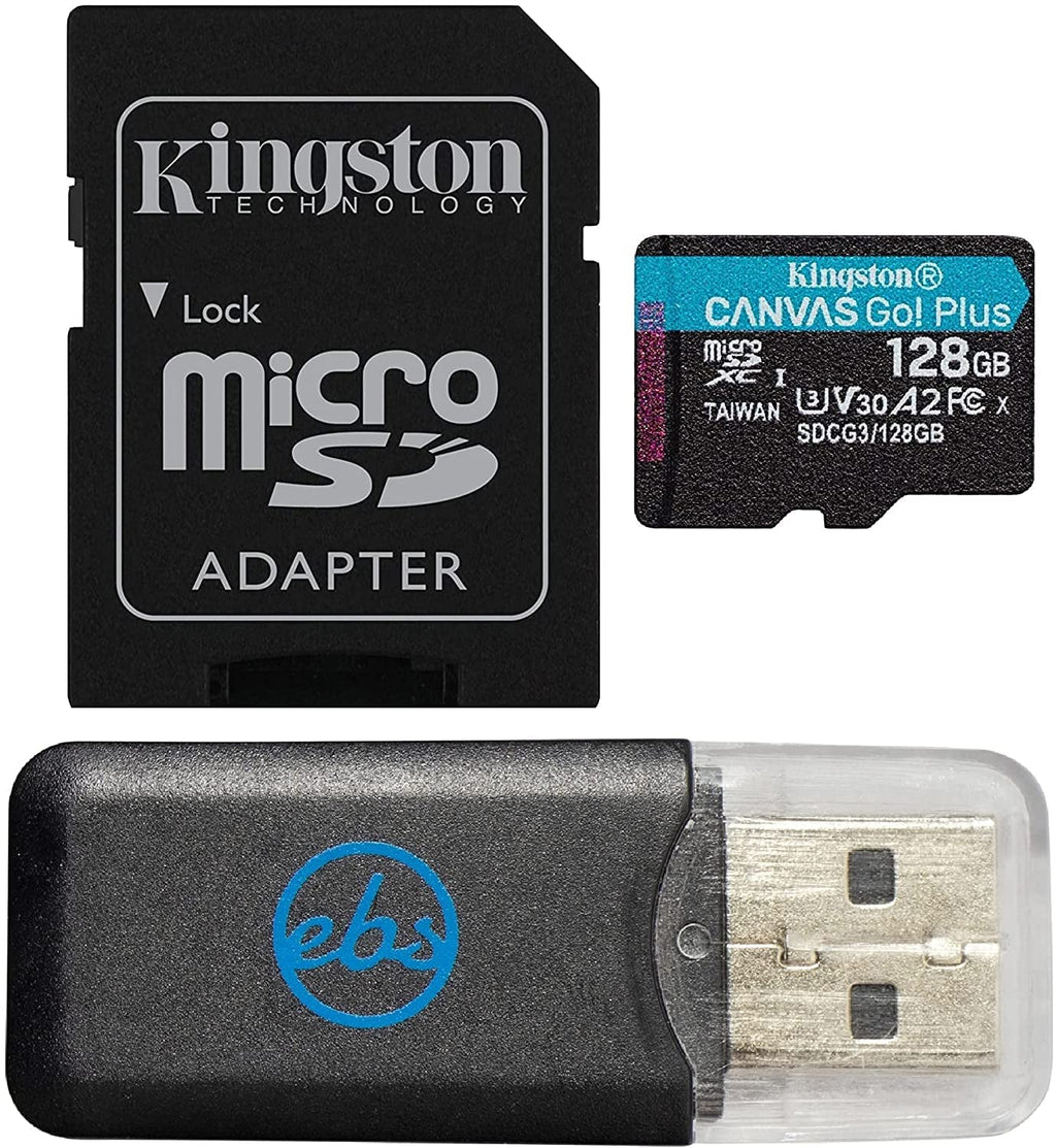 Kingston 128GB Canvas Go Plus ro SizeDXC Works with Rexing Dash Camera V1, V1-4K, V5, V1GW (SizeDCG3/128GB) Cl 10