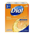 Dial Antibacterial Deodorant Sizeoap Bar, Gold, 4 oz bars, 3 ea (Pack of 4)