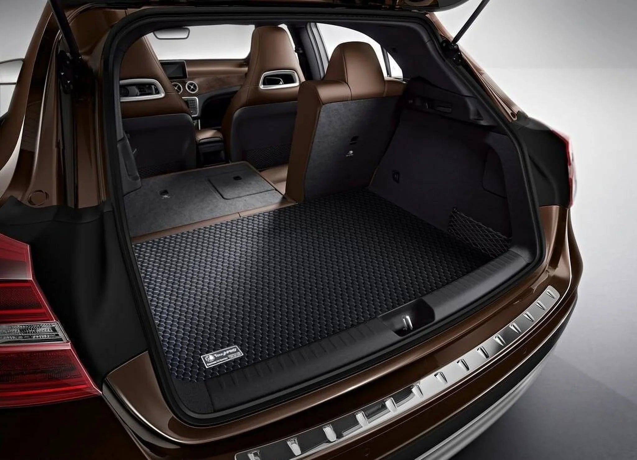 ToughPRO - Cargo Mat Compatible with FORD Escape - All Weather Heavy Duty (Made in USizeA) - Black Rubber - 2015