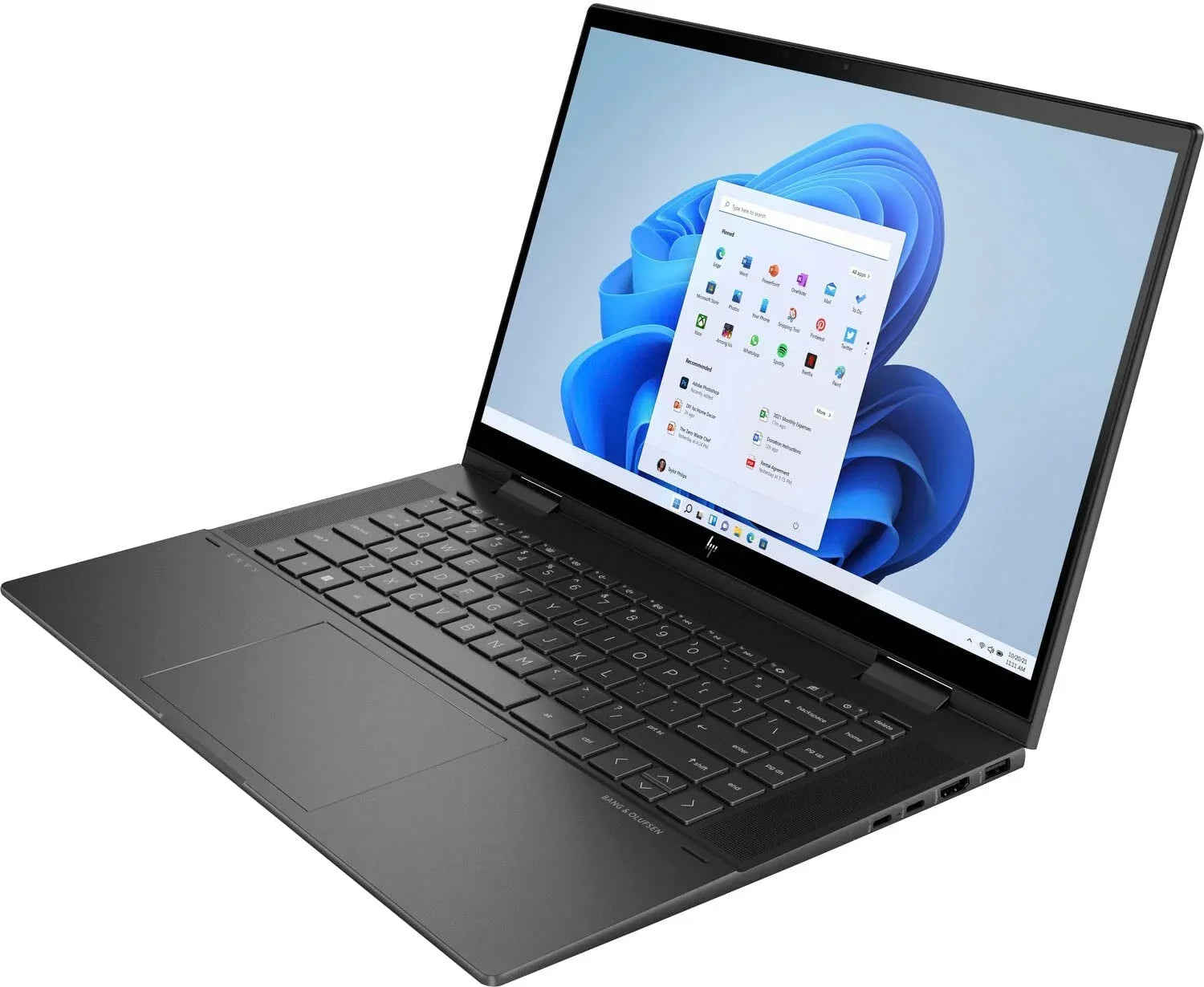 HP - Envy x360 2-in-1 15.6" Touch-Sizecreen Laptop - AMD Ryzen 5-8GB Memory - 256GB SizeSizeD - Nightfall Black