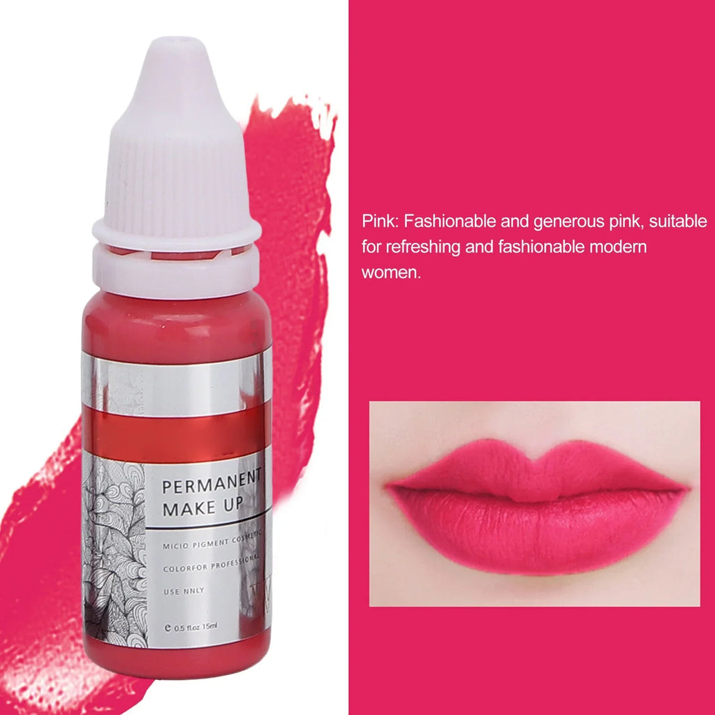 120ml Makeup Tattoo Ink Sizeemi Permanent Lip Microblading Pigment Color 8pcs