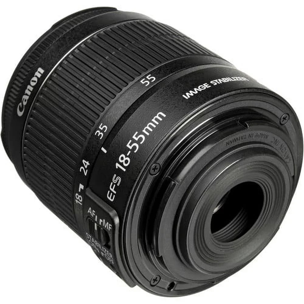canon ef-s 18-55mm f/3.5-5.6 is stm lens (white box) for canon eos slr cameras 7d ii, 7d, 70d, 60d, 50d,... t6i, t5i, t6, t5, 1200d, t3i, t4i, sl1, 700d, 760d 750d, 650d, 600d.....+ aud essential acce