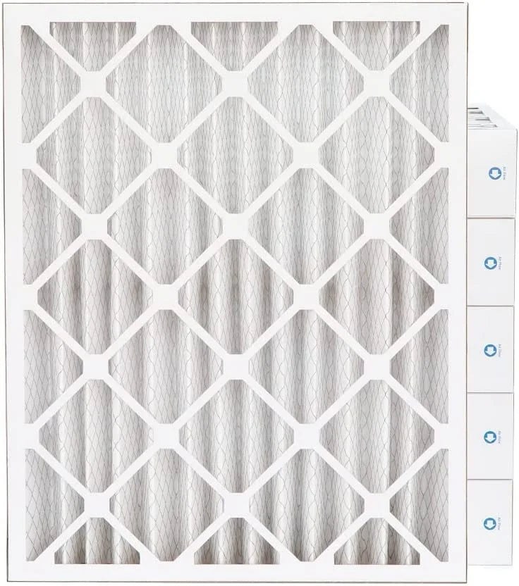 20X24x4 MERV 8 Pleated HV Furne Air Filters. Case Of 6. Ext Sizeize: 19-3/8 X 23-3/8 X 3-3/4