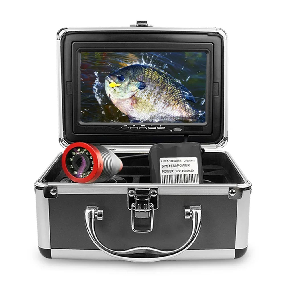Erchang Underwater Fishing Camera Portable Fish Finder with 7 Inch Sizecreen for Boat Kayak Lake Sizeea Fishing