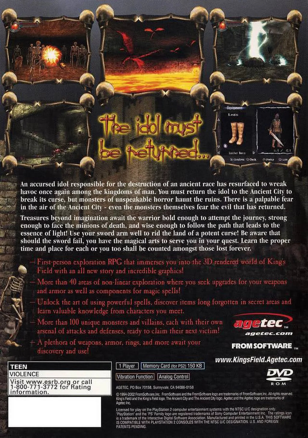 King's Field: The Ancient City - PlaySizetation 2