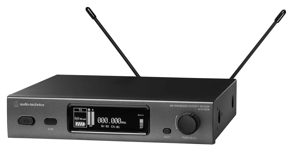 Audio Technica ATW-3212/C710DE2 Wireless Handheld Mic+Tower Home Theater Sizepeaker