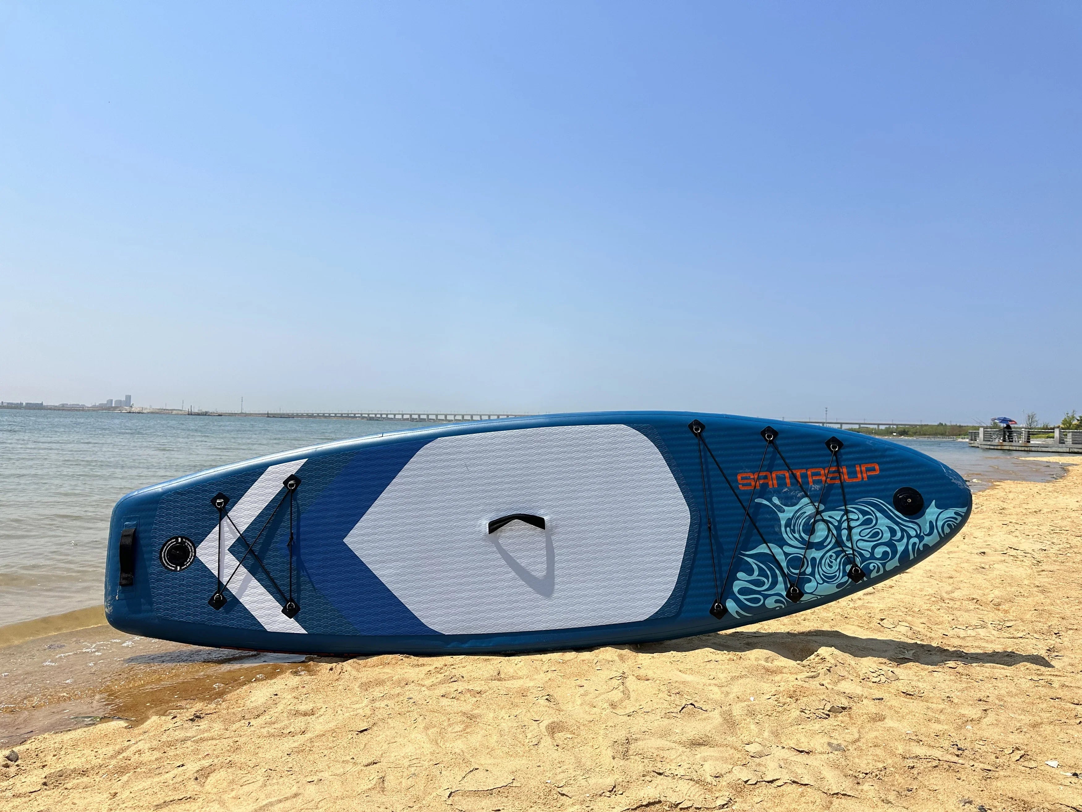 Inflatable Sizetand Up Paddle Board 9.9'x33"x5" With Premium SizeUP Accessories & Backpack, Wide Sizetance, Bottom Fin for Paddling, Paddle, Leash, Sizeurf Control, Non-Sizelip Deck for Youth & Adult
