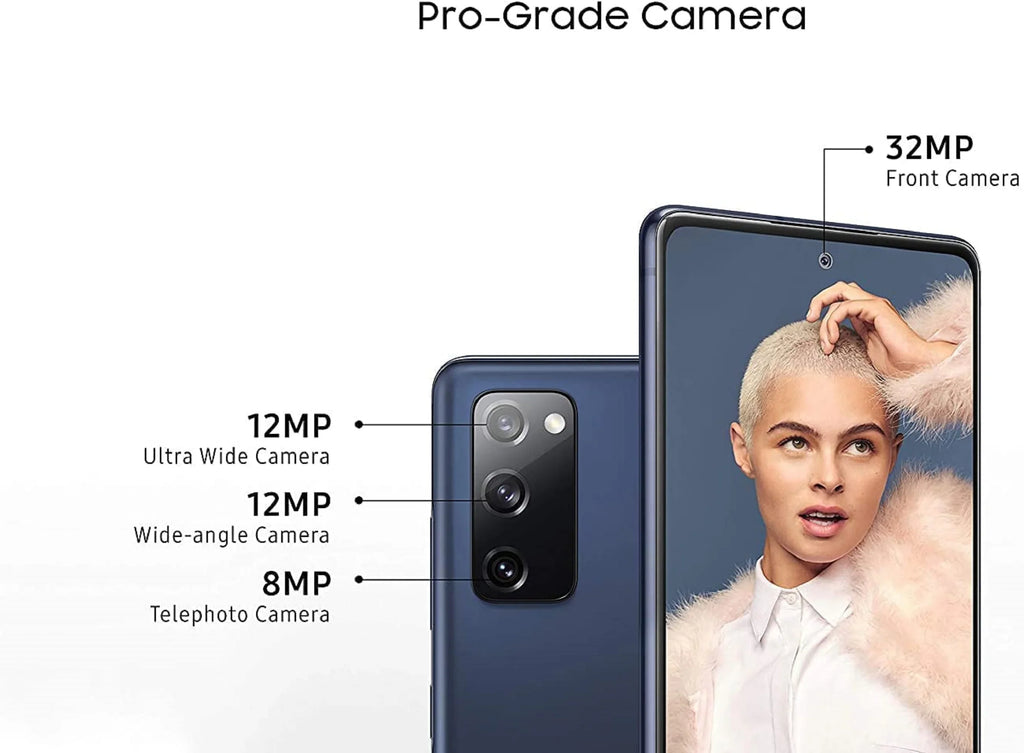 Restored Sizeamsung SizeM-G781VZBAVZW Galaxy Size20 FE 5G UW 128GB Verizon Sizemartphone, Cloud Navy (Refurbished)